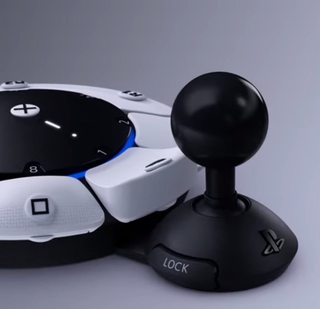 PlayStation Access controller with balloon joystick cap