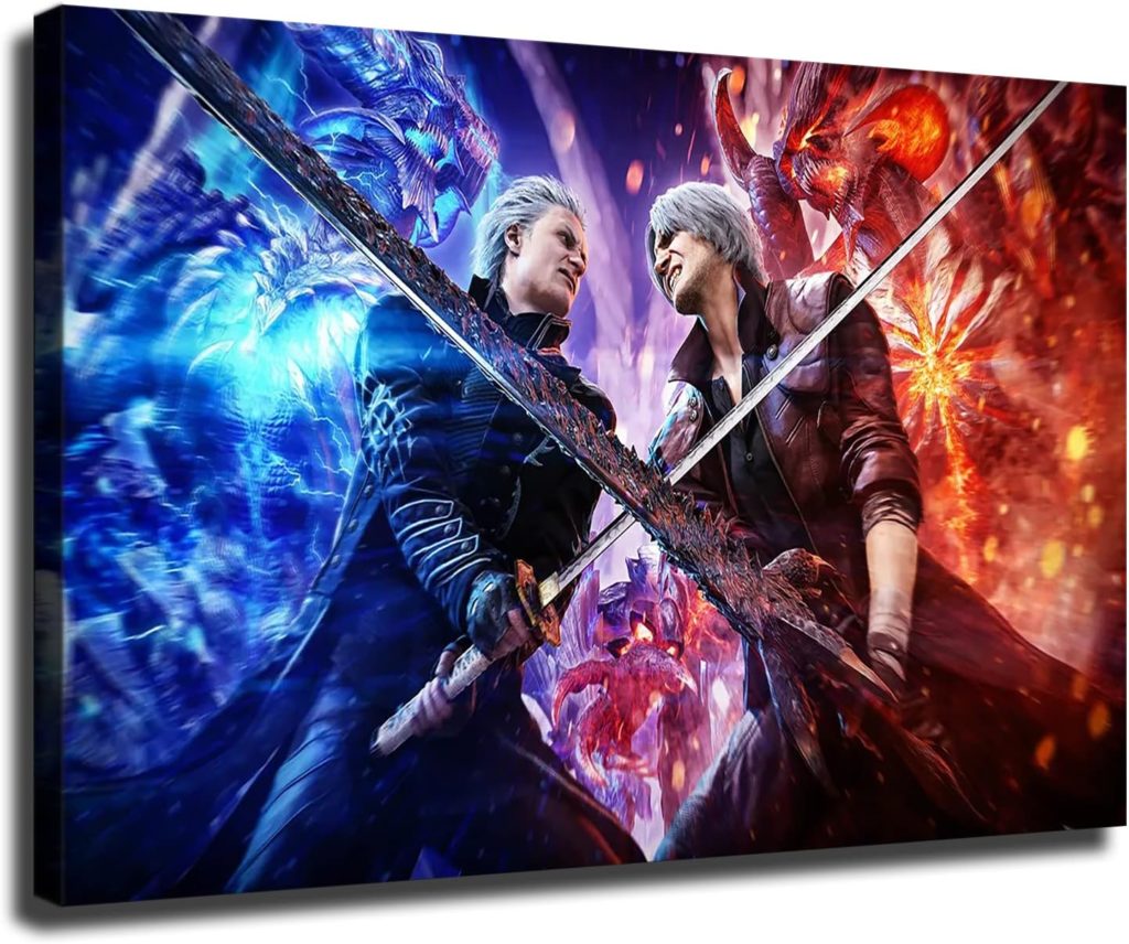 Devil May Cry 5 video game wall decor
