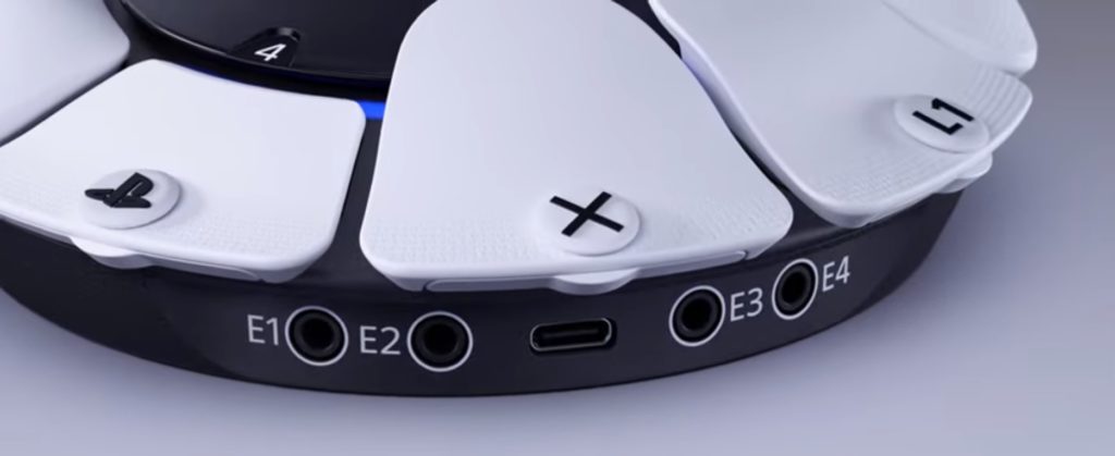 Expansion ports for PlayStation Access controller