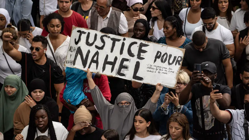 France citizens take to the street after killing of teenager