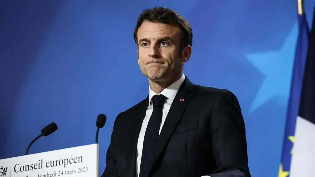 President Macron blames video game for France violent protest