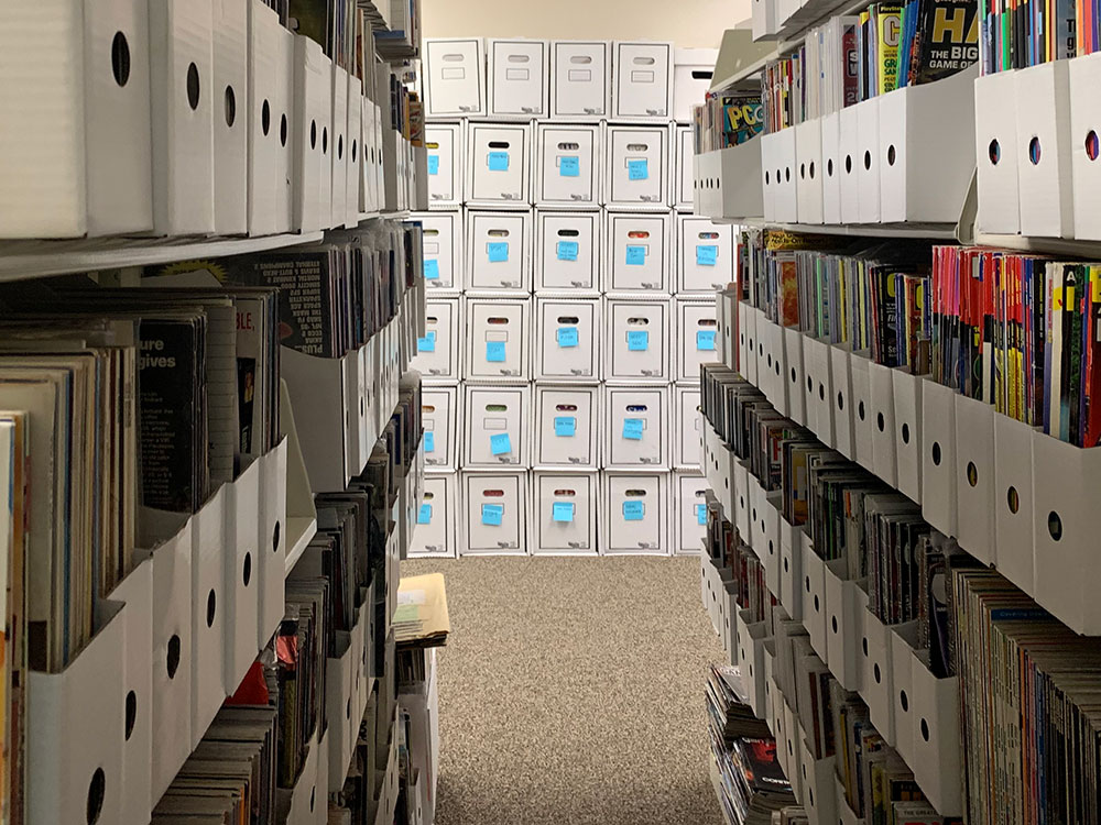 Video game library (Photo credit: Game History)