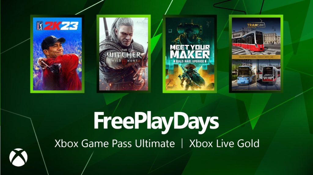 Xbox Free Play Days includes The Witcher 3