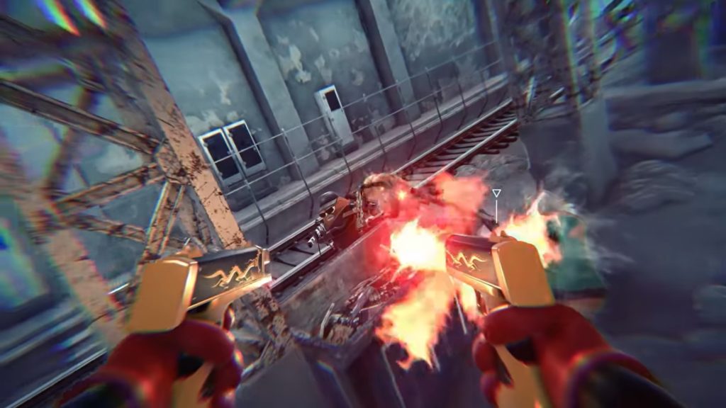 First-person mode in Killer Bean PC game
