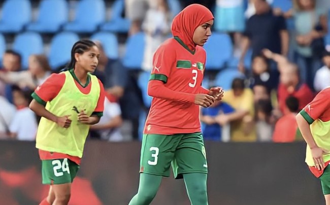 Nouhaila Benzina is first woman to wear a hijab at the women's World Cup