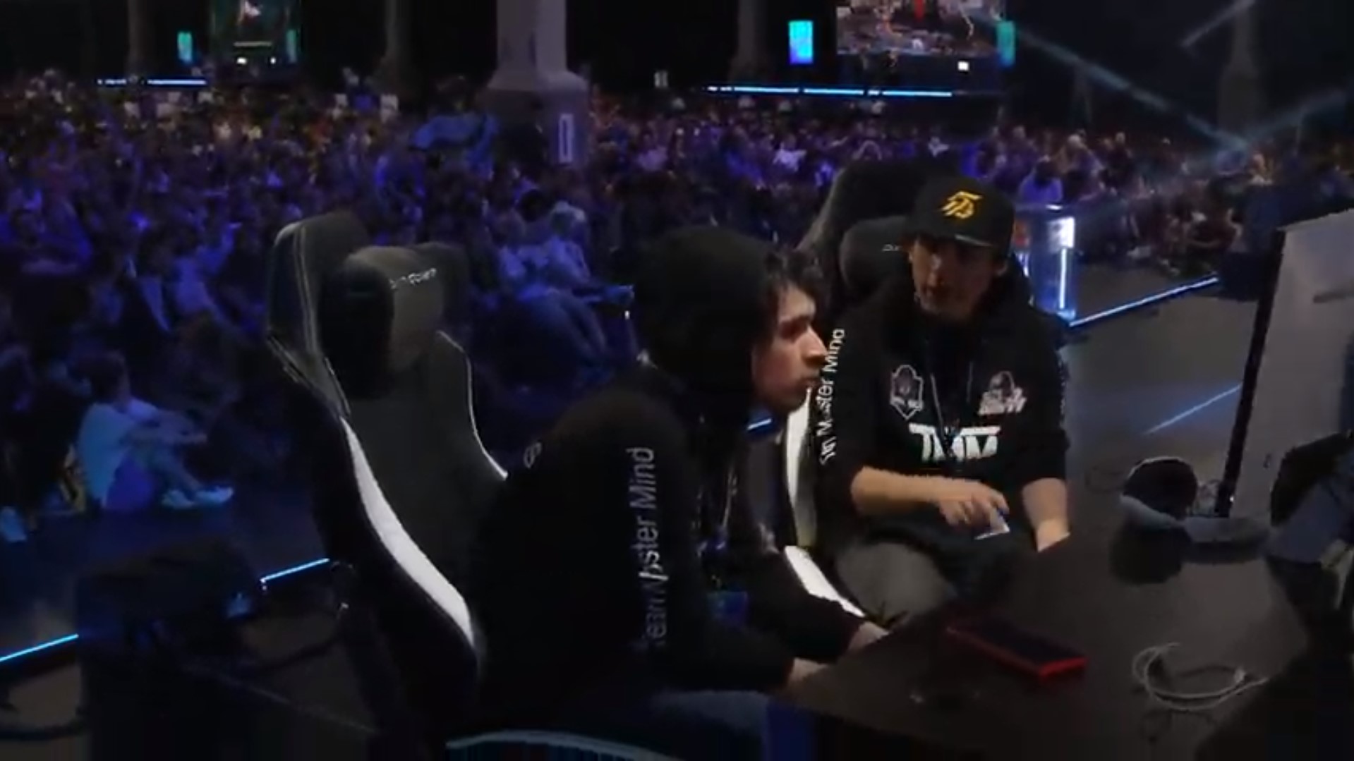 The moment the twins (Nicholas and Scorpionprocs) met at Evo 2023