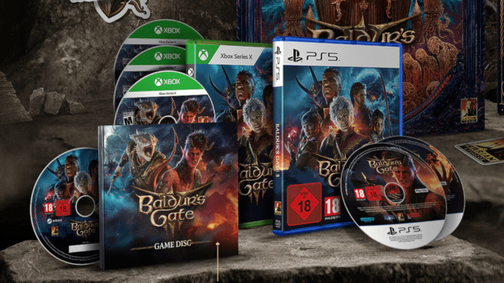 Baldur’s Gate 3 Physical Release On Xbox Will Ship With 4 CDs