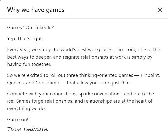 Games on LinkedIn? Why It Was Introduced And Where To Find It!