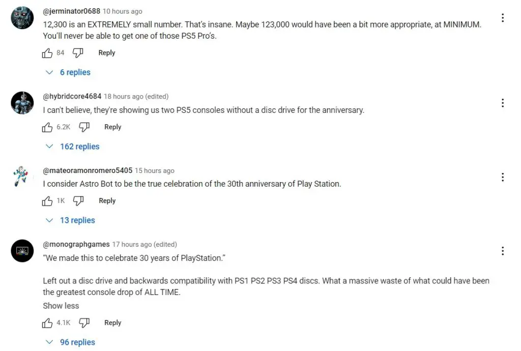 Only 12,300 PlayStation 30th Anniversary PS Pro Will Be Sold. Why People Are Not Happy