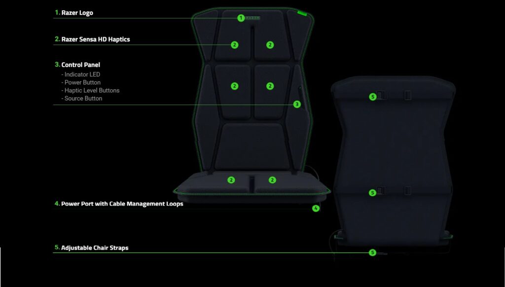 Welcome Razer Freyja, The 1st Ever Gaming Chair With Haptic Feedback