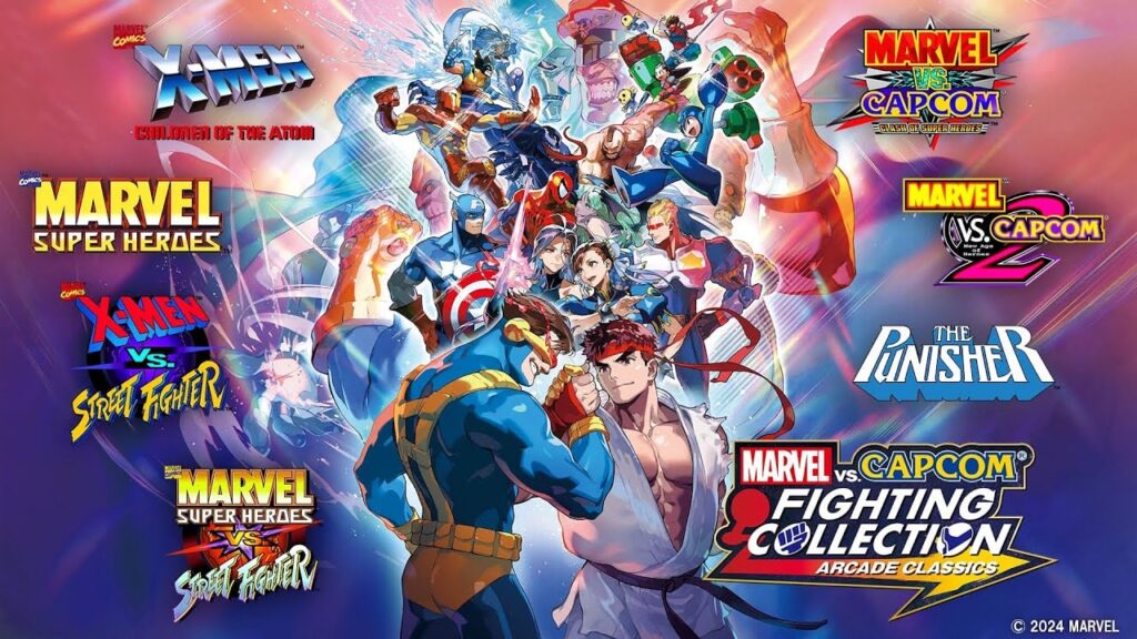 The Physical Edition Of Marvel Vs Capcom Fighting Collection For Switch In Europe Is Only A Code