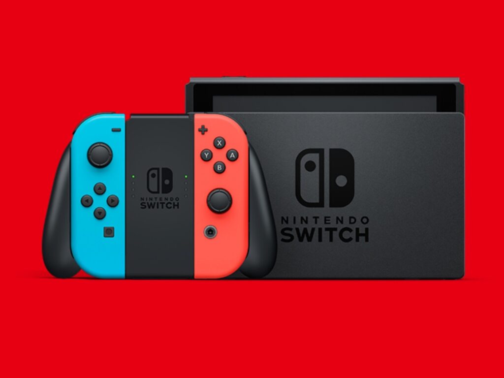 Nintendo switch console