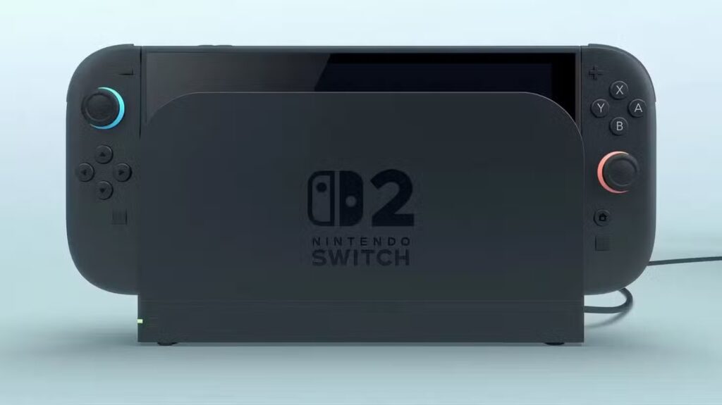 Nintendo Switch 2 in Dock