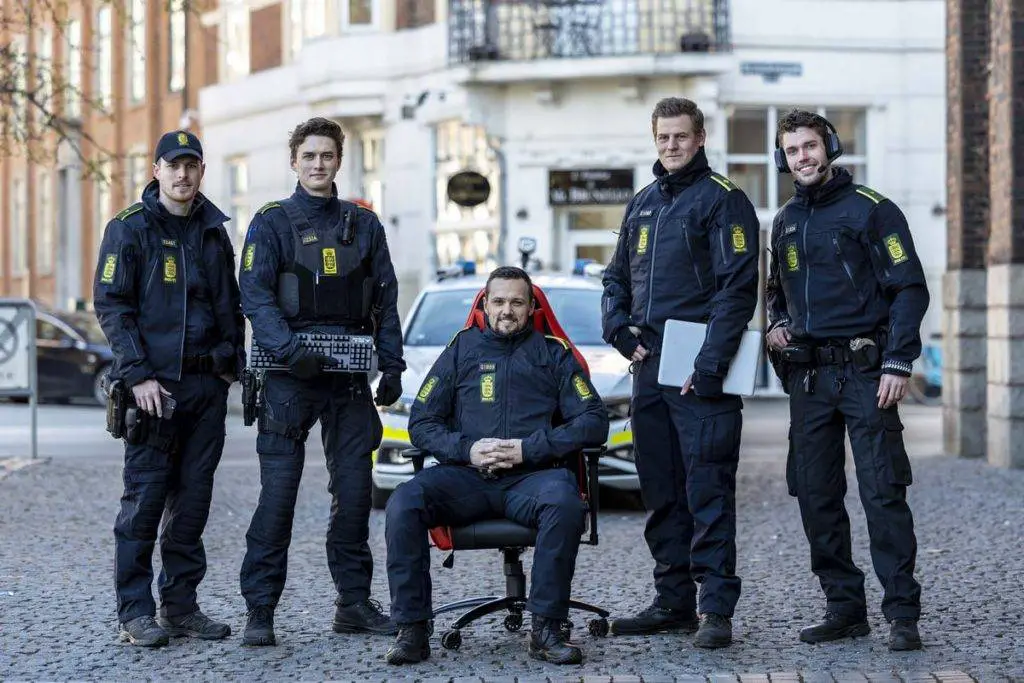 Danish police unit playing games