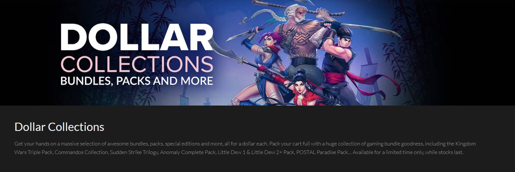 Dollar Collections Sales Bundle Offers Great RPG For Just $1