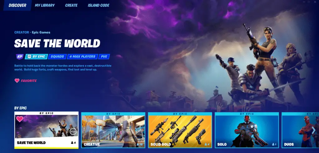 Fortnite Save the World (Photo credit: Epic Games)