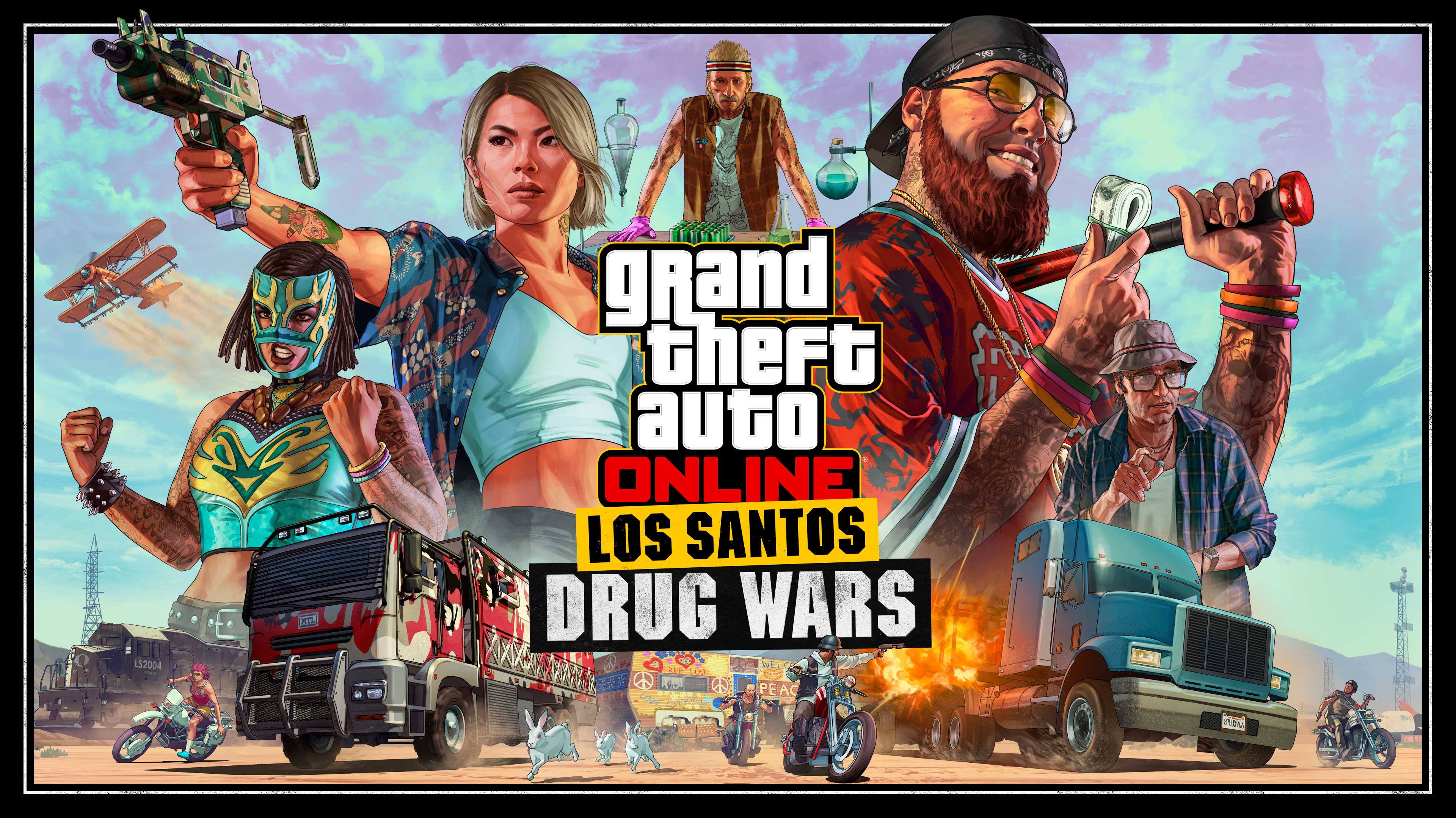 GTA Online Los Santos Drug Wars (Photo credit: Rockstar Games)