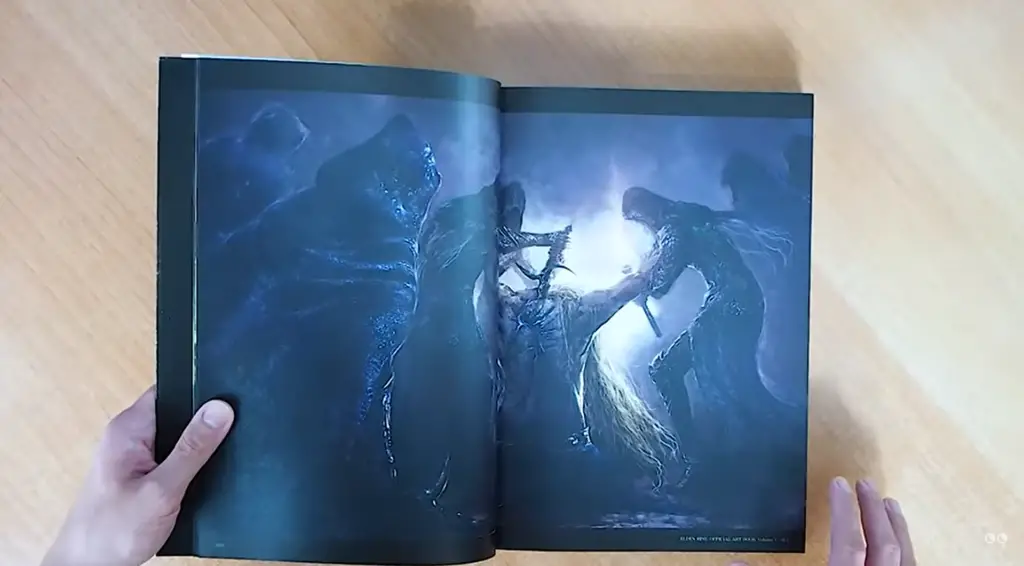 video game art book of Elden Ring