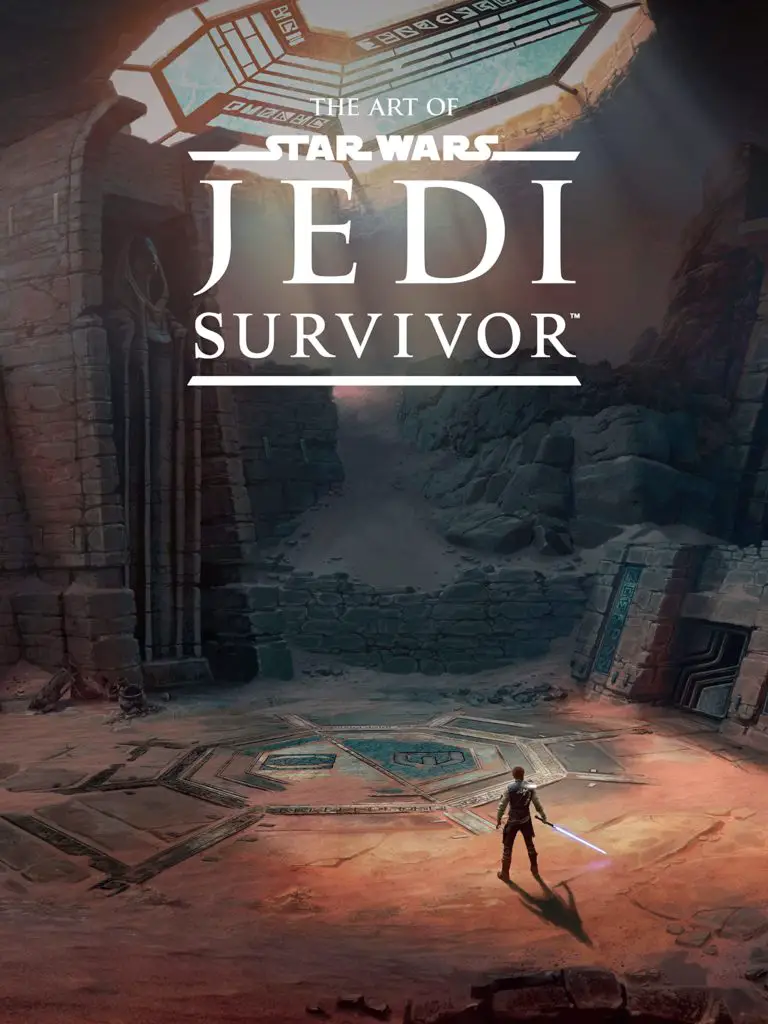 the video game art book of Star Wars Jedi: Survivor