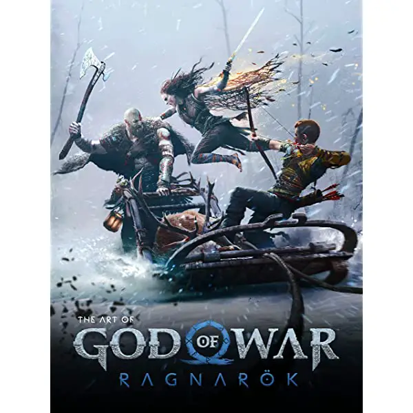 video game art book of God of War Ragnarok