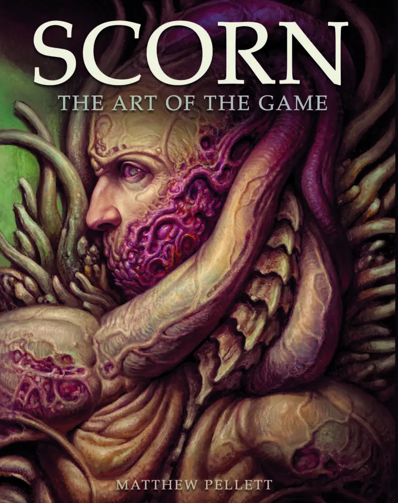 video game art book of Scorn
