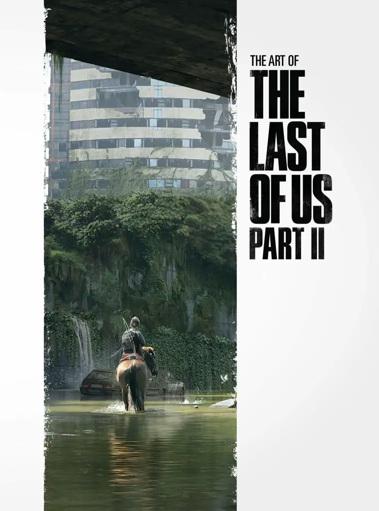 video game art book of The Last of Us Part II