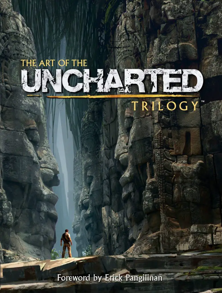 video game artbook of Uncharted Trilogy