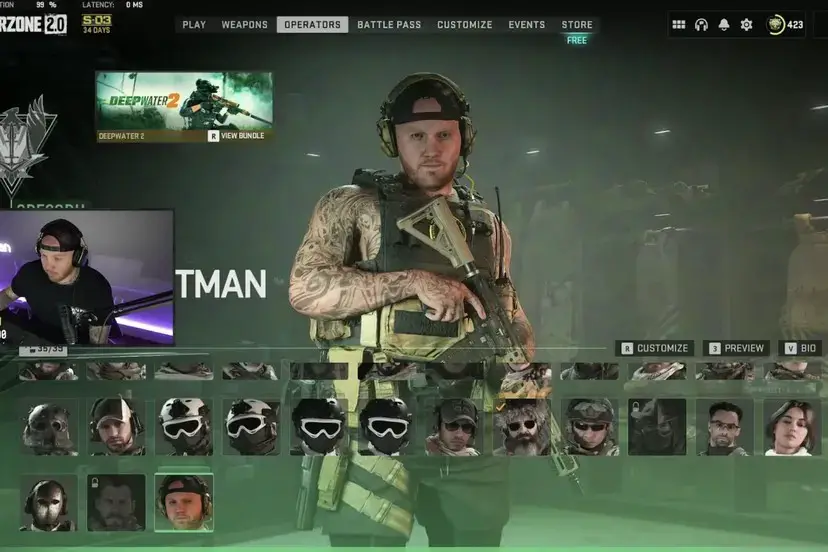 TimTheTatman skin in Call of Duty