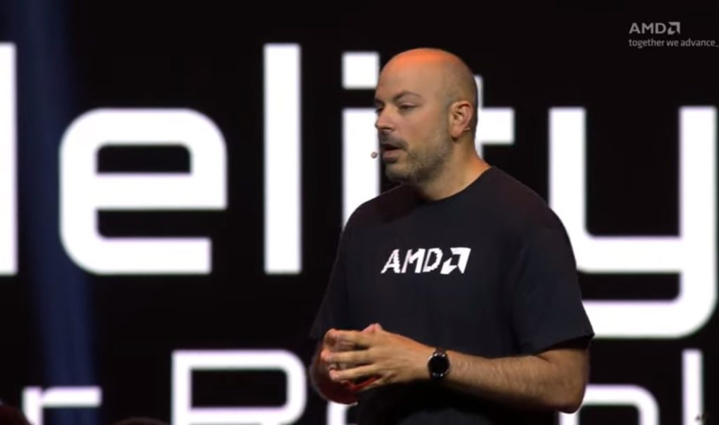 Frank Azor, the chief architect of gaming solutions and gaming marketing at AMD