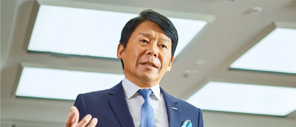 Capcom president Haruhiro Tsujimoto