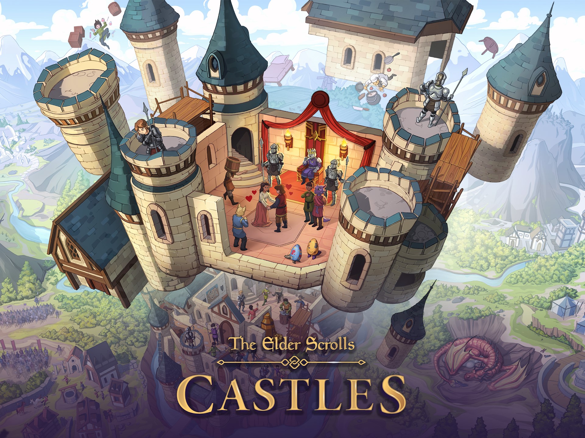Bethesda Softworks Quietly Releases The Elder Scrolls: Castles On Mobile