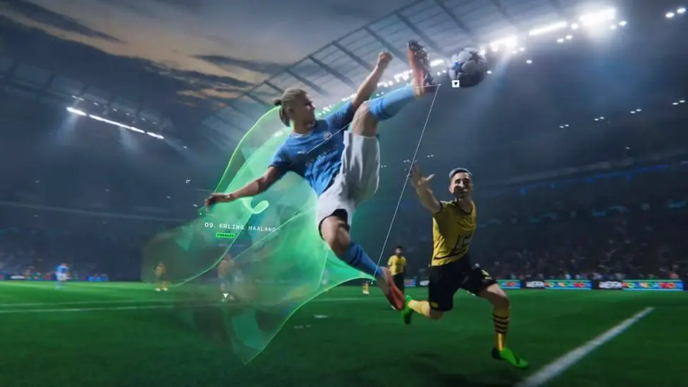 Hypermotion-V in action in EA Sports FC 24