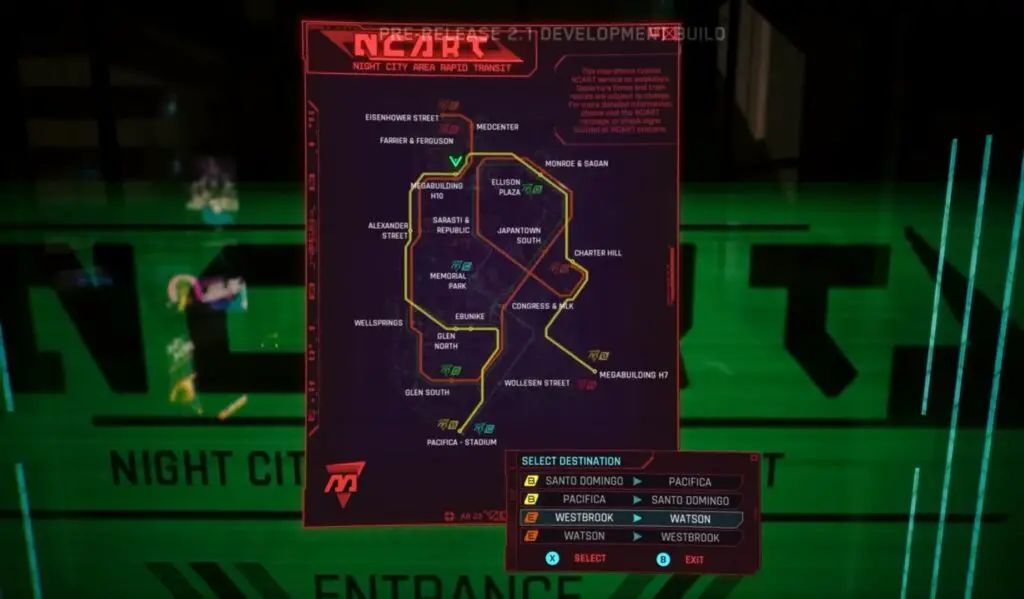 Cyberpunk 2077 Update 2.1 Will Get Metro System And New Vehicles